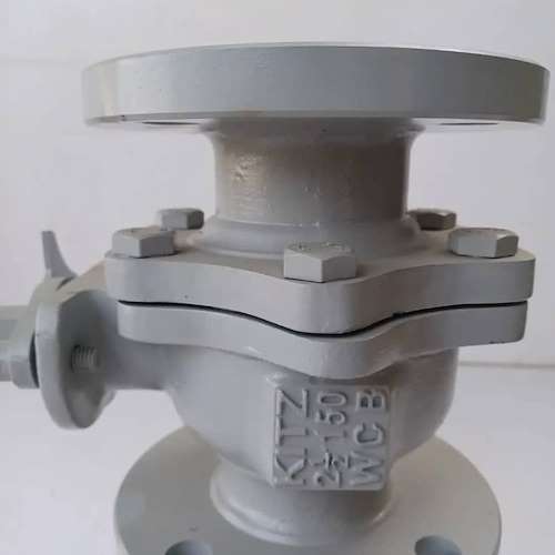 شیر توپی فولادی فلنجدار کلاس 150 کیتز